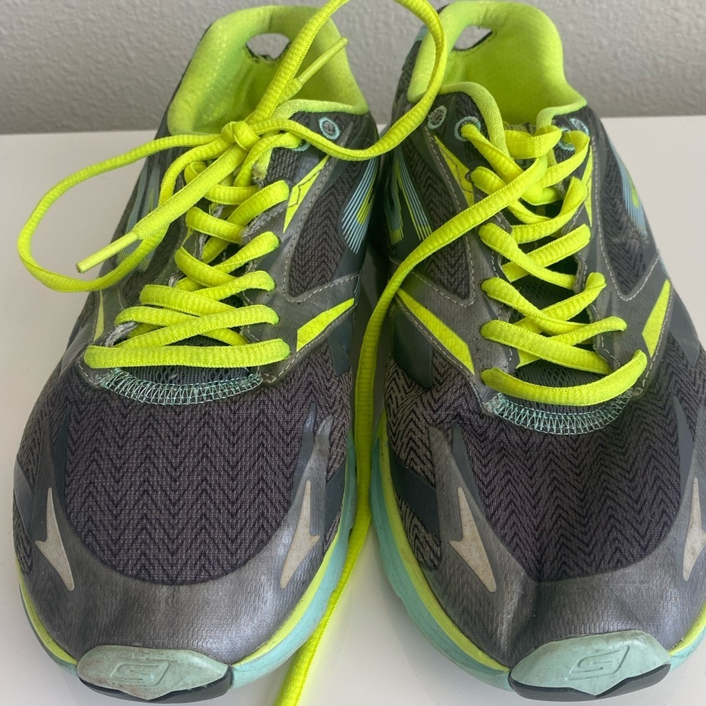 Skechers Performance Neon Yellow Sneakers - Picture 2 of 8